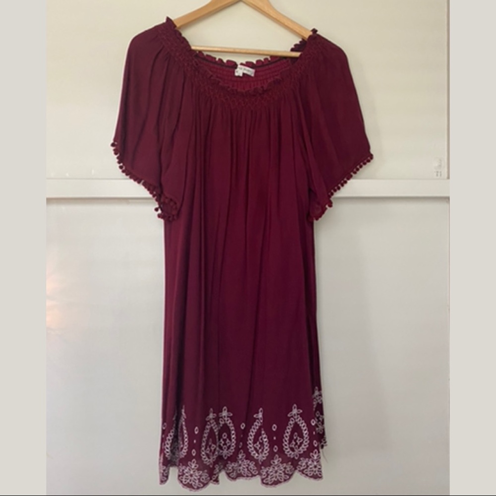 Off-Shoulder Mini Dress